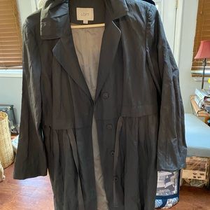 The loft size 10 gray light weight jacket